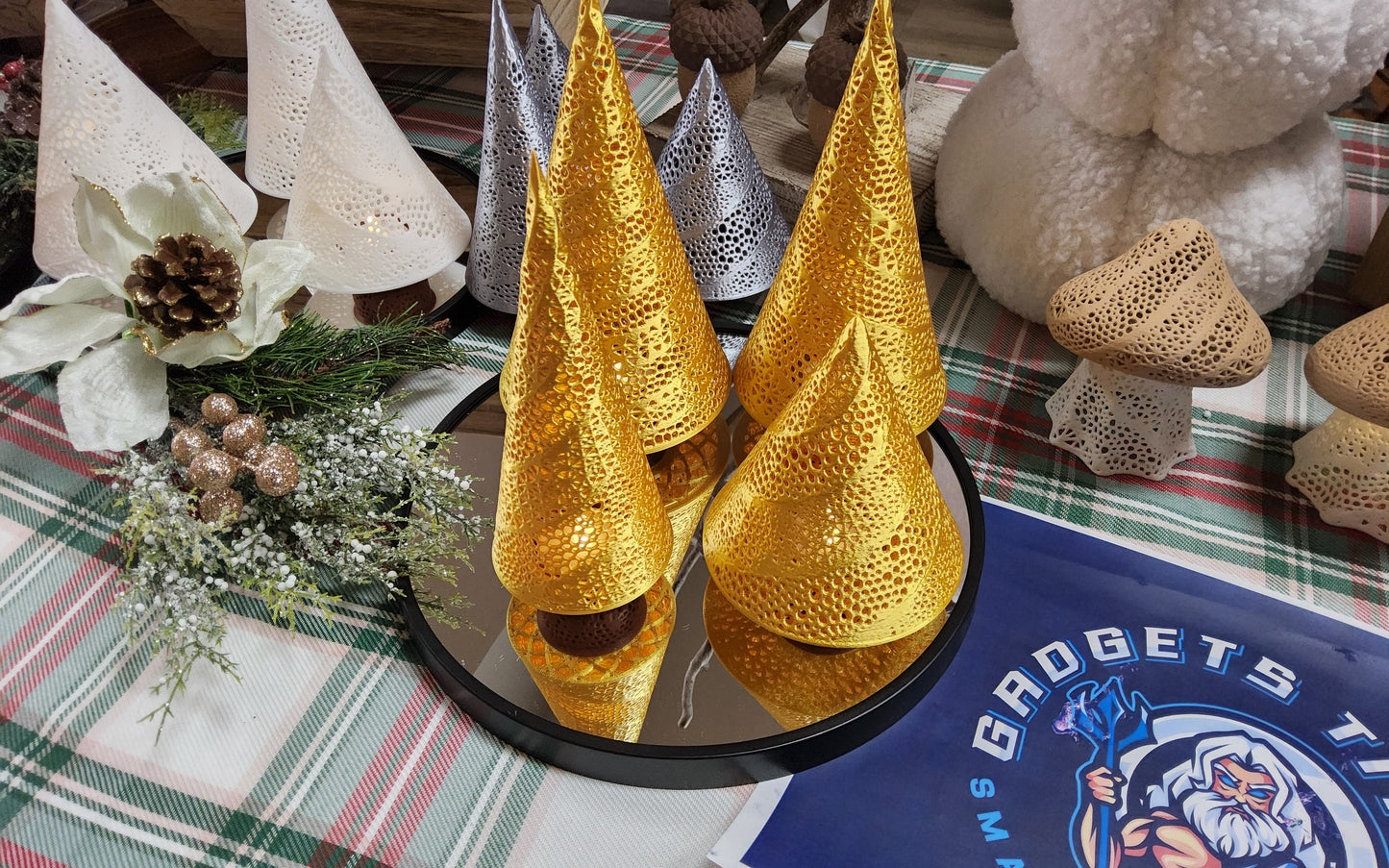 Christmas Light Up Tree Decoration